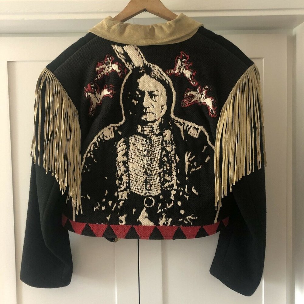 VTG Women’s Pioneer Wear~Large Wool Jacket~Hairpip